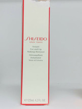 Shiseido Instant Eye And Lip Makeup Remover 4.2oz Sealed —Top Of Box Is Damaged - $24.99