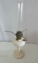 Antique Aladdin Oil Lamp-&amp; Chimney Alacite Lincoln Drape Model B burner - $225.00