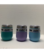Zak Stainless Steel Insulated Tumbler Teal 11.5 oz Keeps Drinks Cold - $10.88