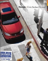 2005 Honda CIVIC SEDAN sales brochure catalog 05 US Hybrid - $5.00