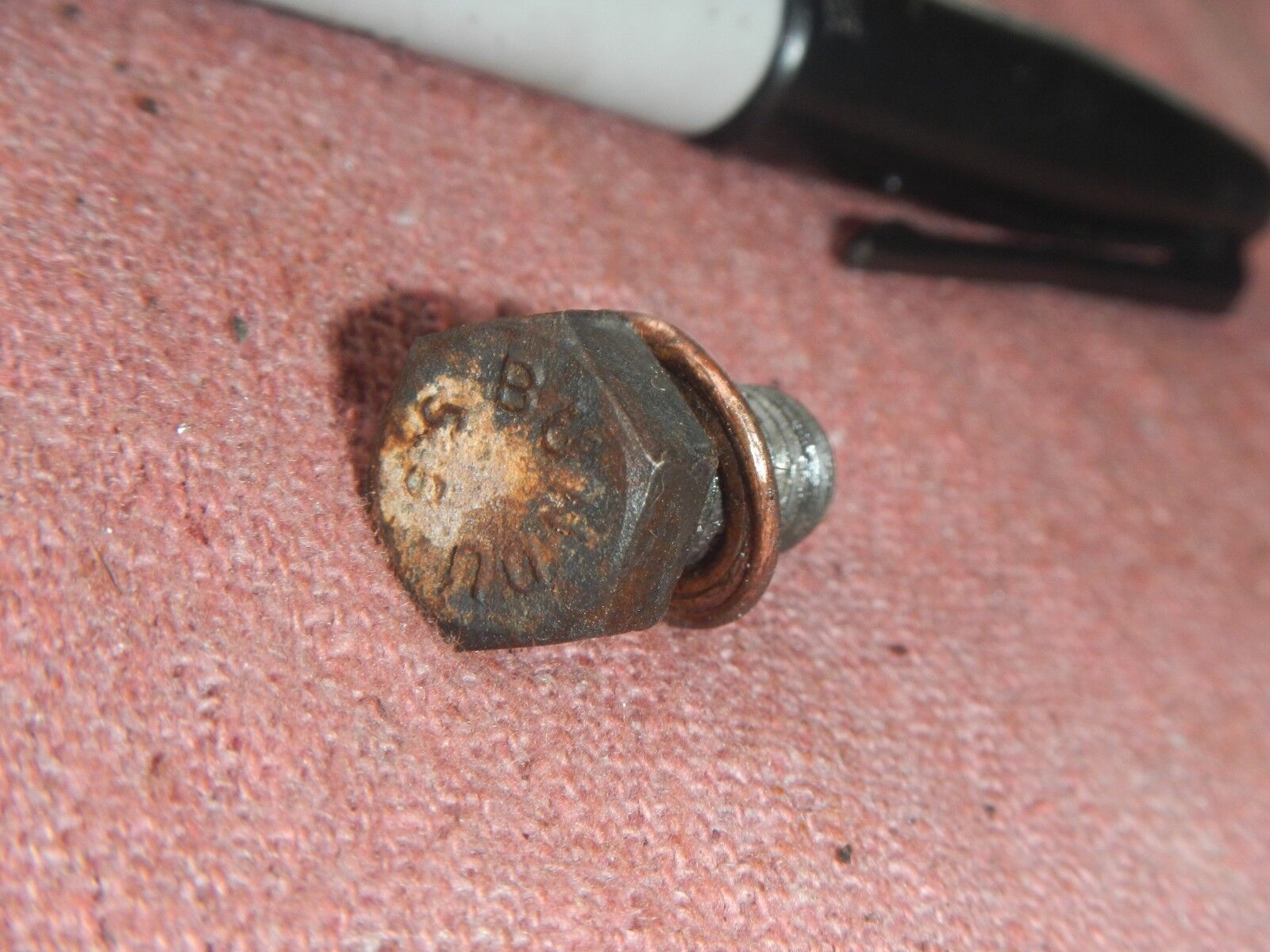 Crankshaft chamber drain plug bolt 1975 and similar items