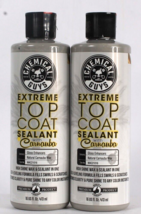 2 Bottles Chemical Guys 16 Oz Extreme Top Coat Sealant With Carnauba Wax