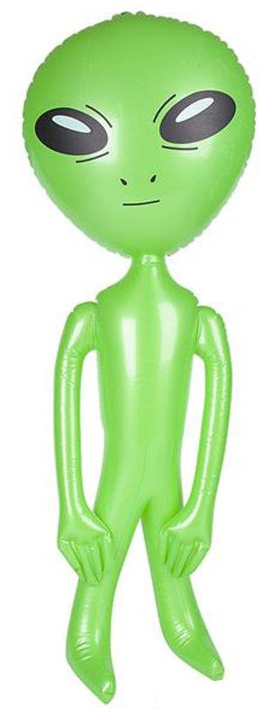 inflatable alien doll