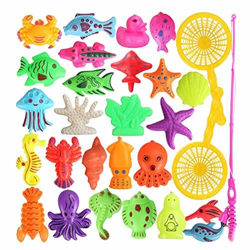 George Jimmy Children Intelligence Fishing Toys/ Rods/Magnetic Puzzle Play Sets-