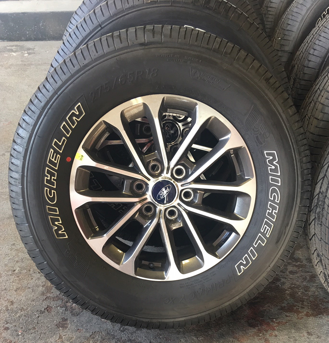 20042019 Ford F150 FX2 FX4 Lariat Takeoff 18" Wheels, Michelin Tires, Set of 4 Wheel + Tire