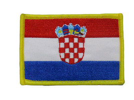 Croatia Country Flag Wholesale lot of 6 Iron On Patch - $10.99
