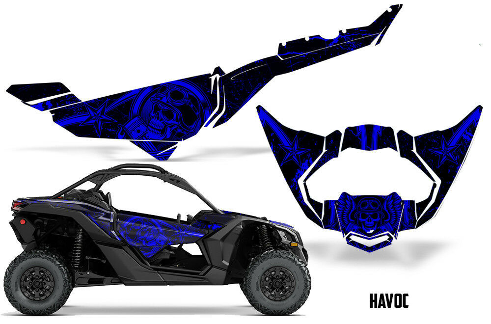 CanAm Maverick X3 DS RS Graphic Wrap UTV Decal Sticker SxS Trim Kit 16