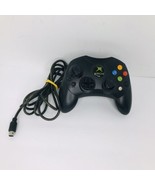 Original Microsoft Xbox S-Type OEM Black Wired Game Controller 1 - $24.65