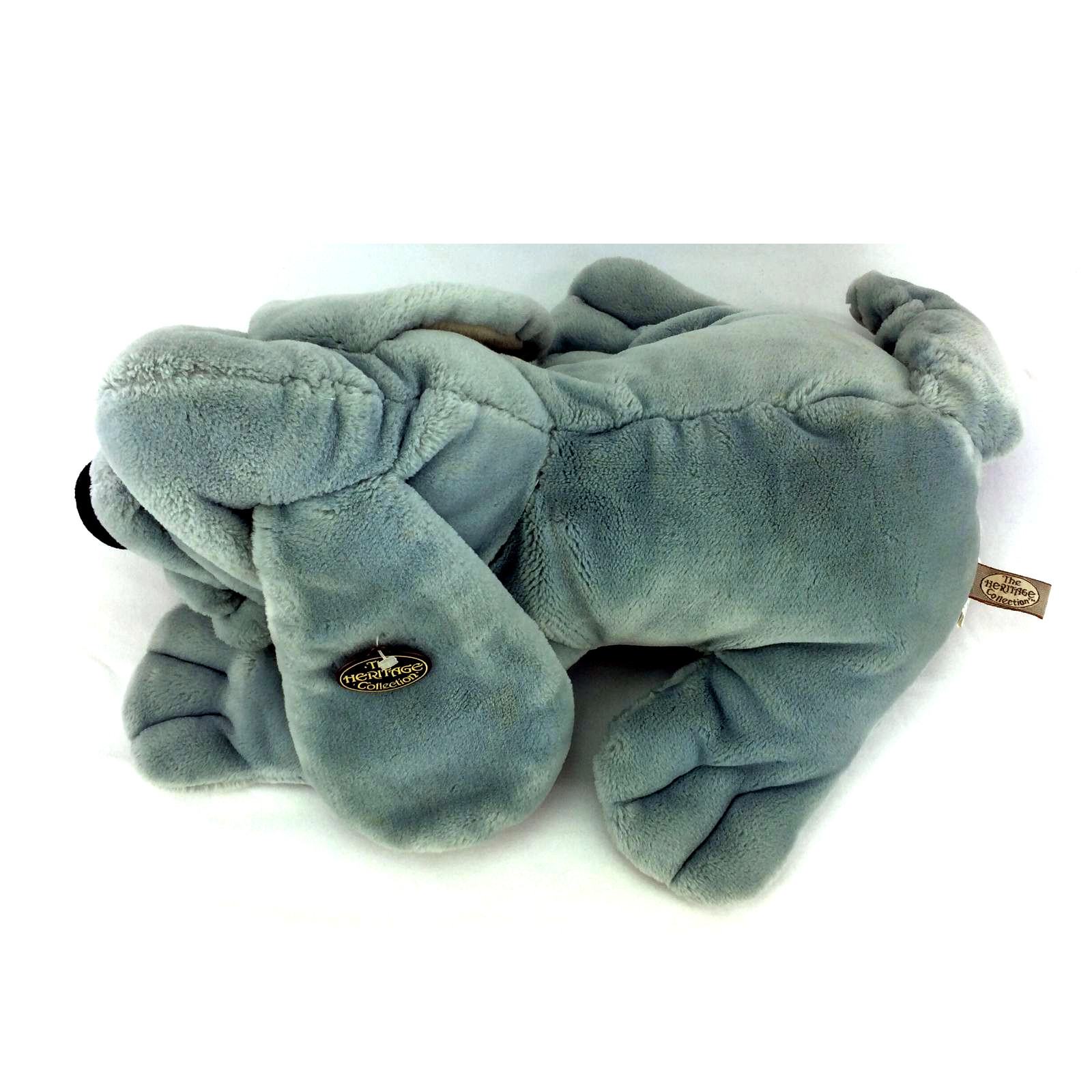 stuffed animal with zipper pouch