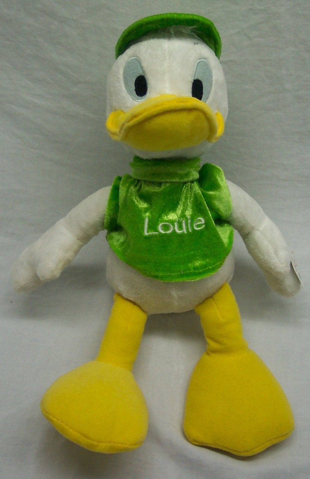 Walt Disney Store Donald Duck NEPHEW LOUIE DUCK 13" Plush Stuffed Animal Toy NEW - TV & Movie ...