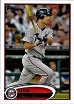 2012 Topps Baseball Card, #535, Joe Mauer, Minnesota Twins - $1.00