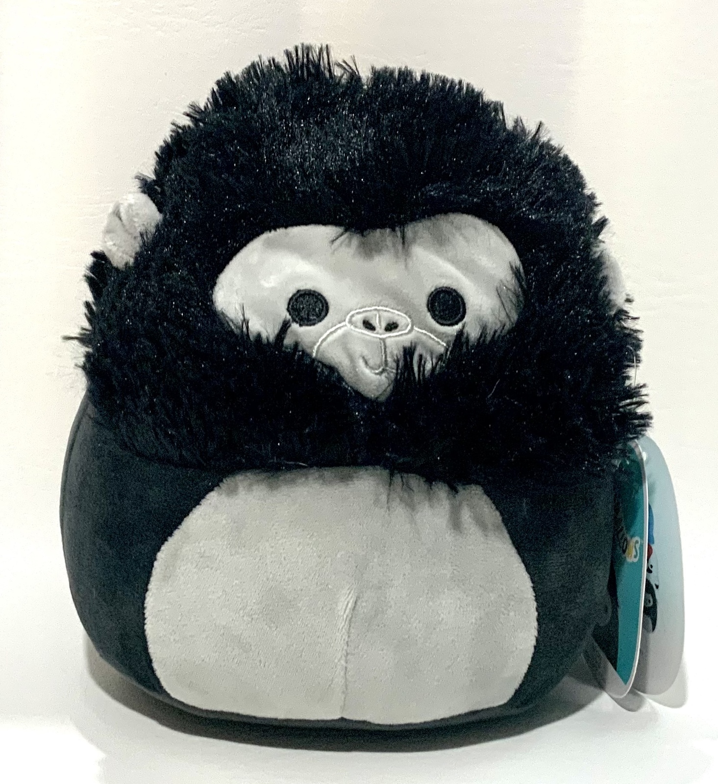 Squishmallow Wildlife Zoo Squad Squishy Plush Toy (Aron Gorilla, 7.5