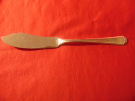 7 3/8&quot; S.P., Master Butter Knife, from Tudor Plate/Oneida, 1924 Queen Be... - $8.99