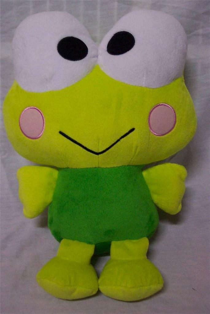 sanrio keroppi frog plush