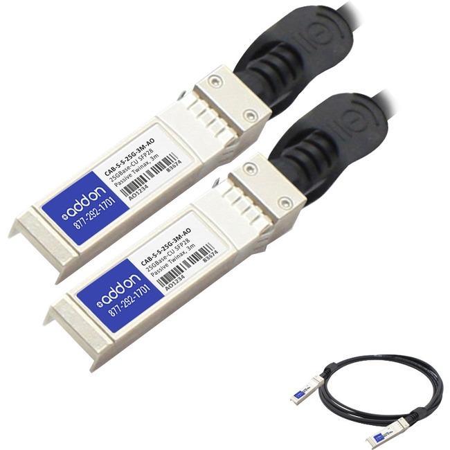 AddOn Arista Networks Compatible TAA Compliant 25GBase-CU SFP28 to SFP28 Direct