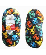 Pokemon pikachu nintendo boys wave babba slippers size s/m (8-13) or m/l - $12.83
