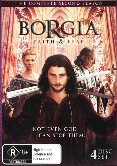 Borgia Faith and Fear Season 2 DVD | Region 4 & 2