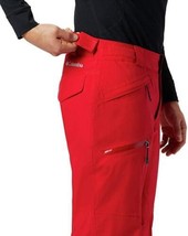 Columbia Men's Omni-Heat Cushman Crest Waterproof Snow Pant Size 1X Mountain Red - $118.80