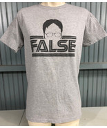 The Office TV Show Dwight False Gray M Ripple Junction T-Shirt - $11.82
