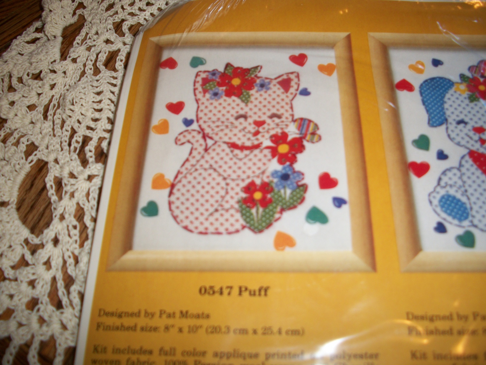 Primary image for The Creative Circle Kit 0547~Puff Kitty Embroidery Kit