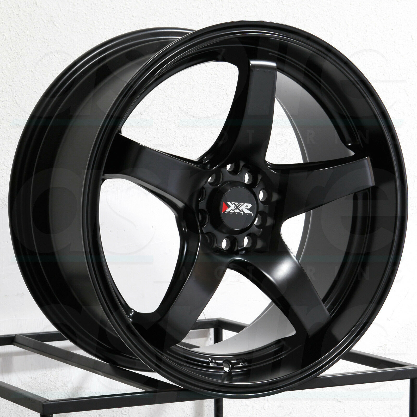 18x85 Xxr 555 5x1005x1143 25 Flat Black Wheels Rims Set4 Wheels