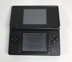 Nintendo DS Lite Console Red USG-001- Hinge Broken Screen Glitchy - $39.59