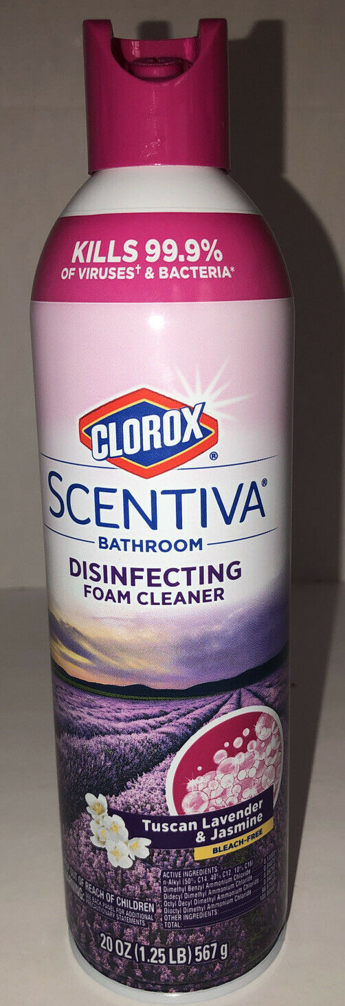 Clorox Scentiva Bathroom Foam Cleaner Bleach Free Surface Cleaner 1 Ea