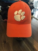 Nike Clemson Tigers Baseball Hat Cap Orange W/ White Paw One Size Fits M... - $12.82