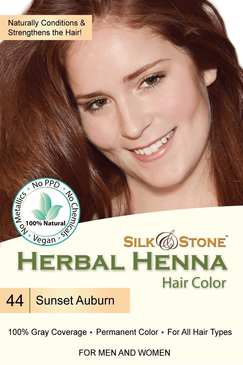 Herbal Henna Hair Color #44: Sunset Auburn