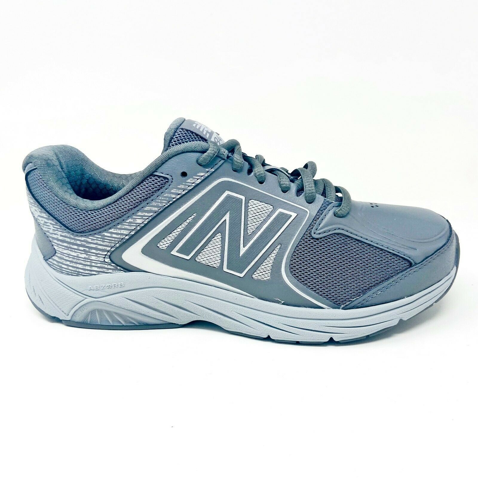 New Balance Womens 847v3 Gray Made in USA Walking Shoes WW847GS3