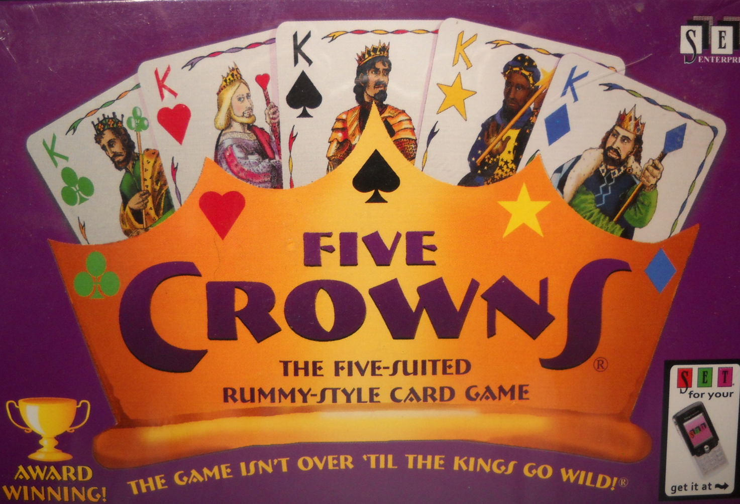 SEALED The Five-Suited Rummy-Style Card Game NEW Five Crowns 