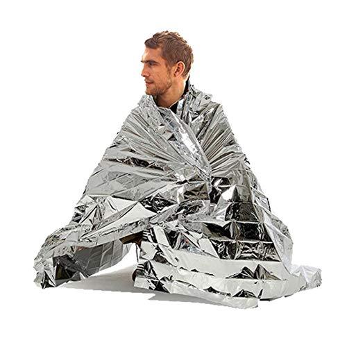 Emergency Mylar Thermal Blanket 6 Pack; Space Blankets Designed for