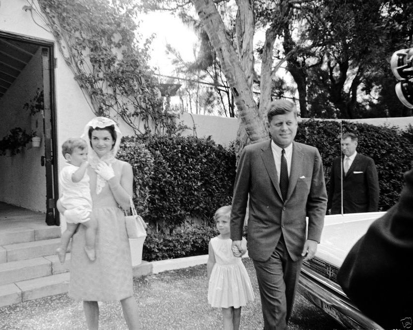 President John F. Kennedy and family after Easter Mass 1962 - New 8x10 ...