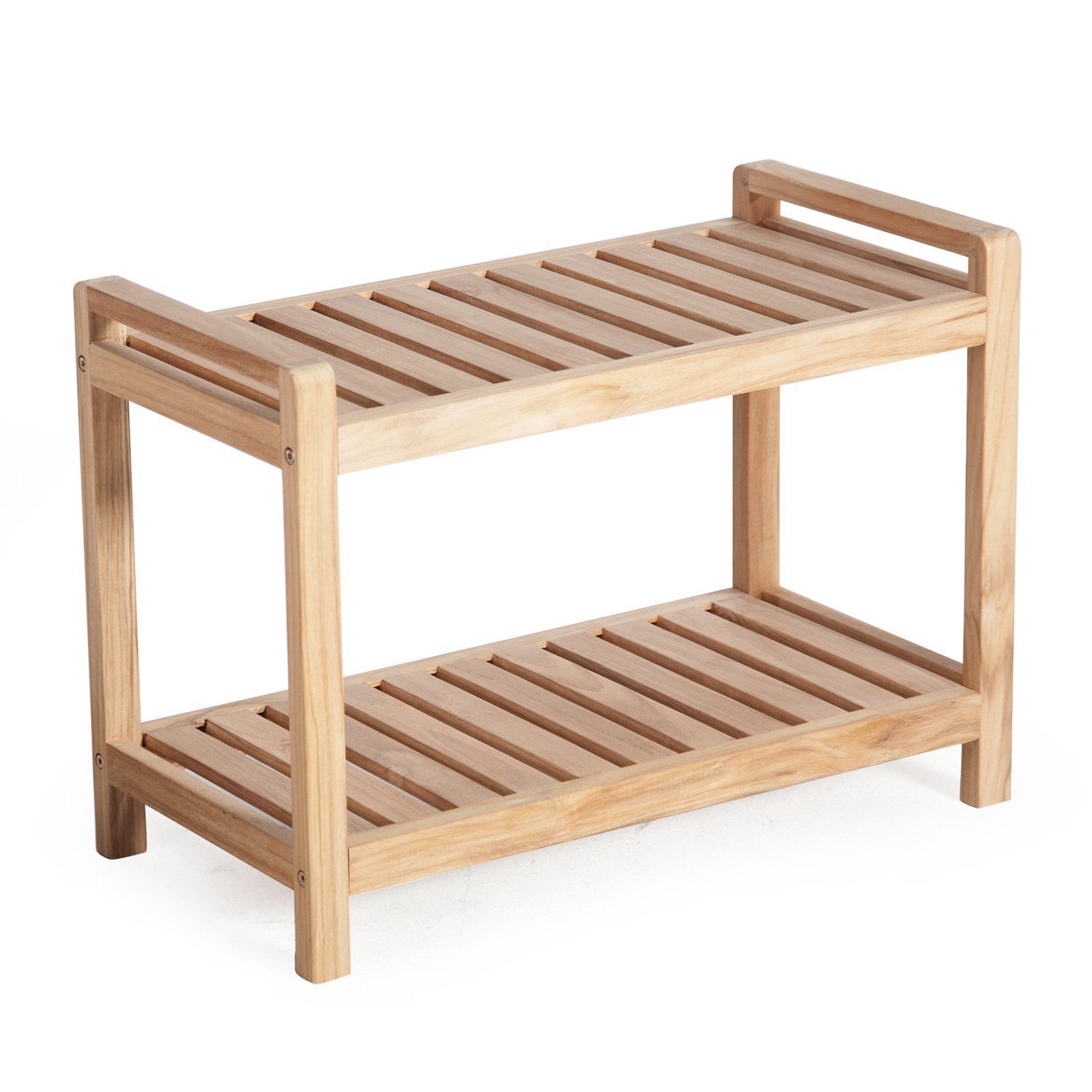деревянная скамейка для ванной комнаты