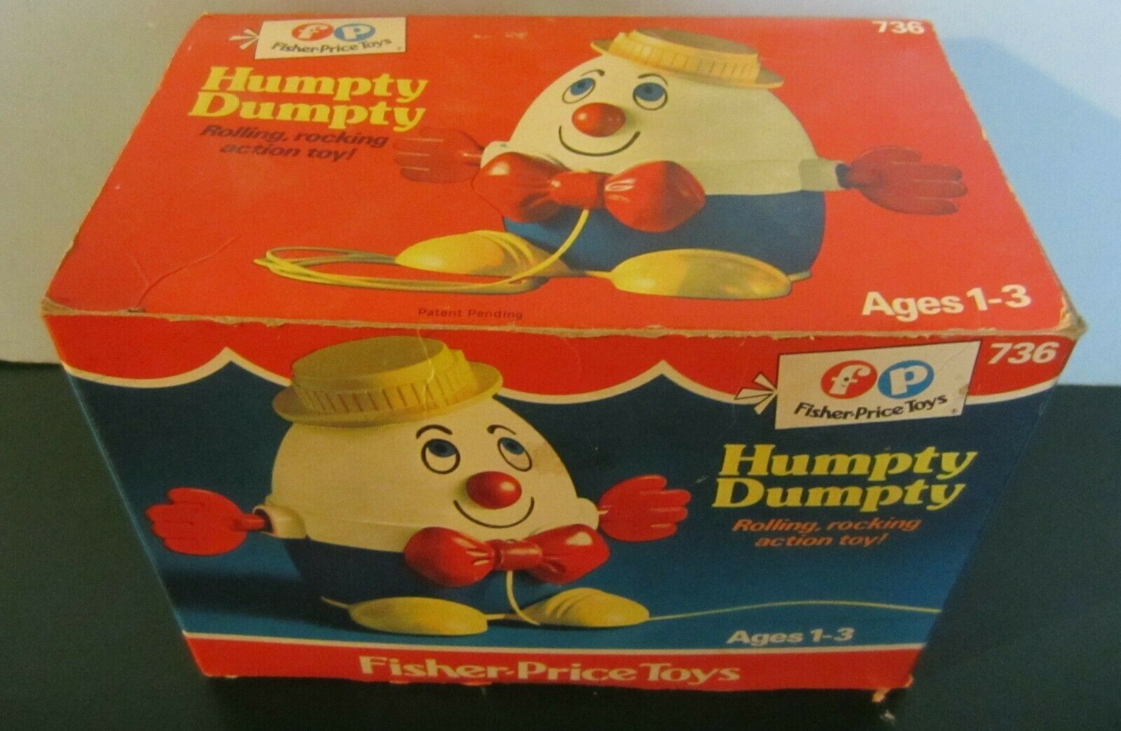 vintage humpty dumpty toy box