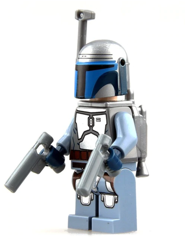 Jango Fett Custom Minifigure Star Wars Toy Gift