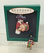 1983 Clothespin Soldier #2 Early American Mini Hallmark Christmas Tree O... - $14.36