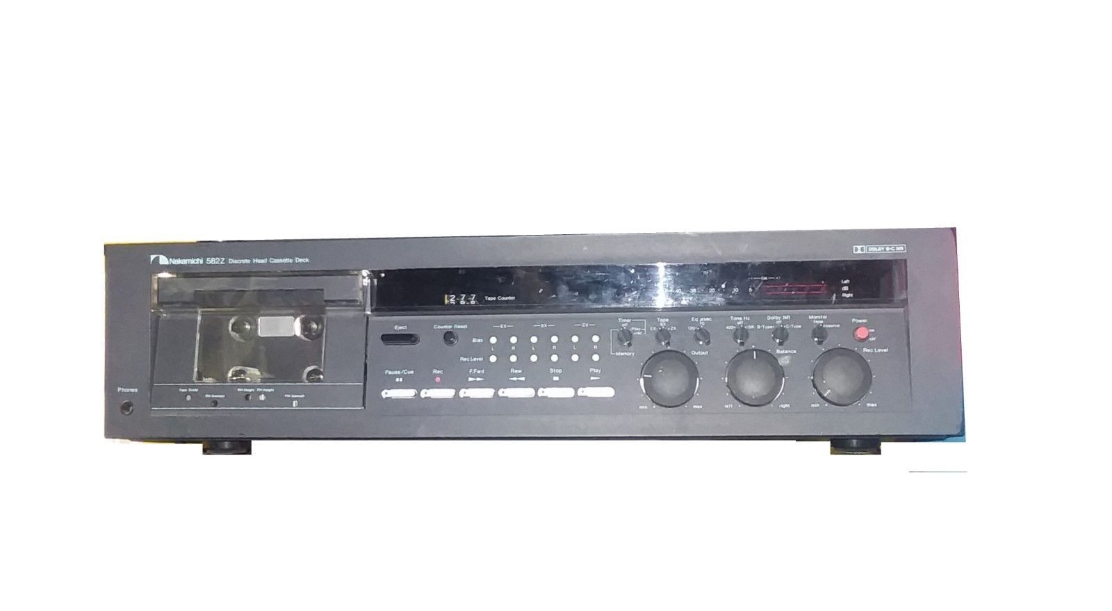 Nakamichi 582Z @ Bonanza. Nakamichi 582Z 3 head Cassette Deck US