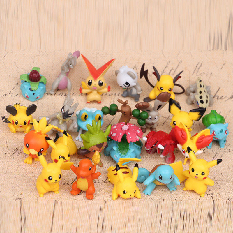 New 24pcs/set Pokemon 4-5cm Action Figure Kids Toys for Kids Gifts ...