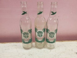 3 Vintage 1960s ROYAL PALM Soda BOTTLES 10 OZ 2 SIDED ACL COCA COLA CO  ... - $24.75