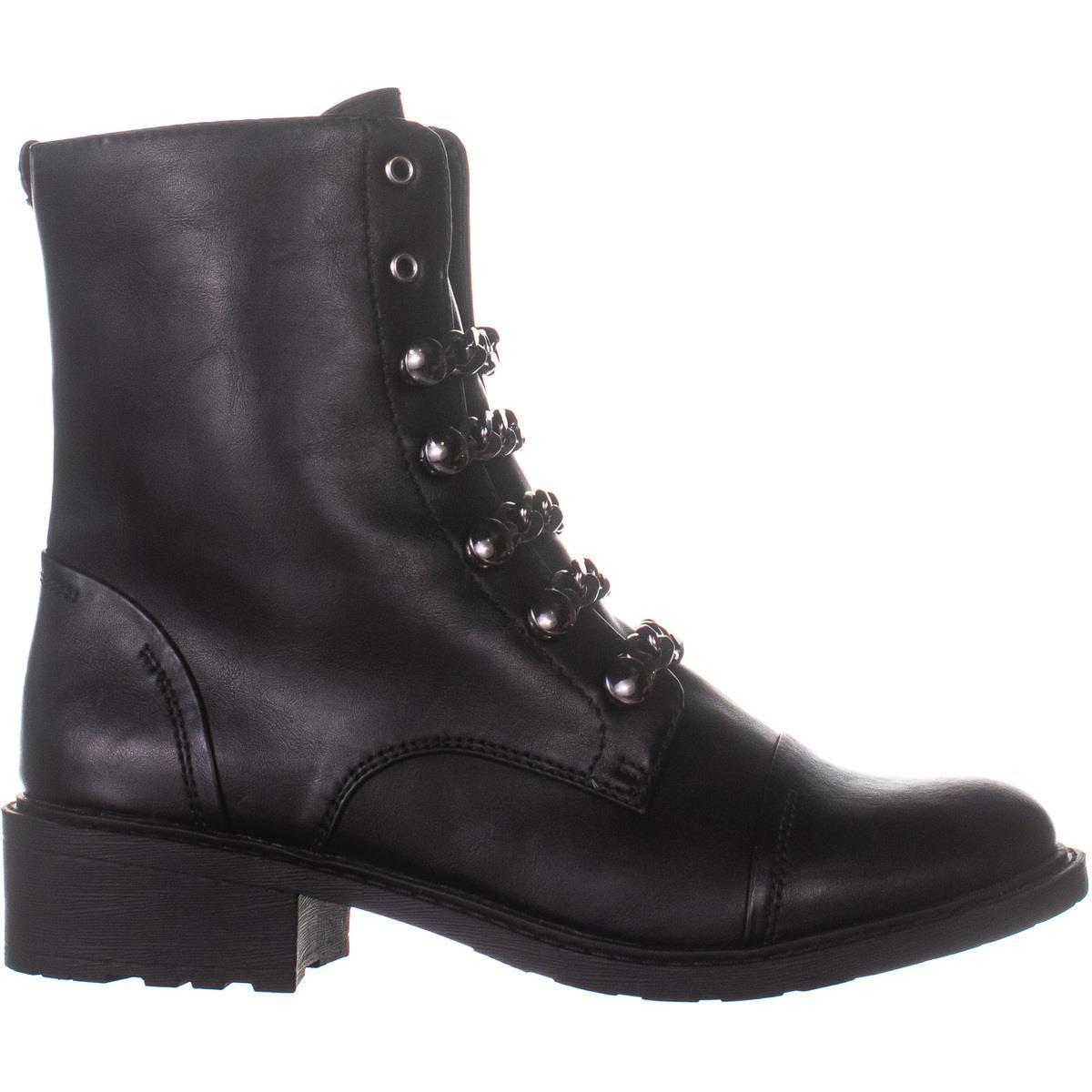 Circus by Sam Edelman Dacey Combat Boots, Black, 7.5 US - Boots
