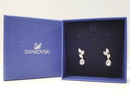 Swarovski White Dangling Earrings 25mm - $47.45
