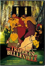 The Triplets of Belleville (2004)  Sony Pictures NEW animation sealed DVD - $8.99