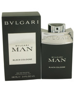 Bvlgari Man Black Cologne by Bvlgari 3.4 oz EDT Cologne Spray for Men Ne... - $77.37
