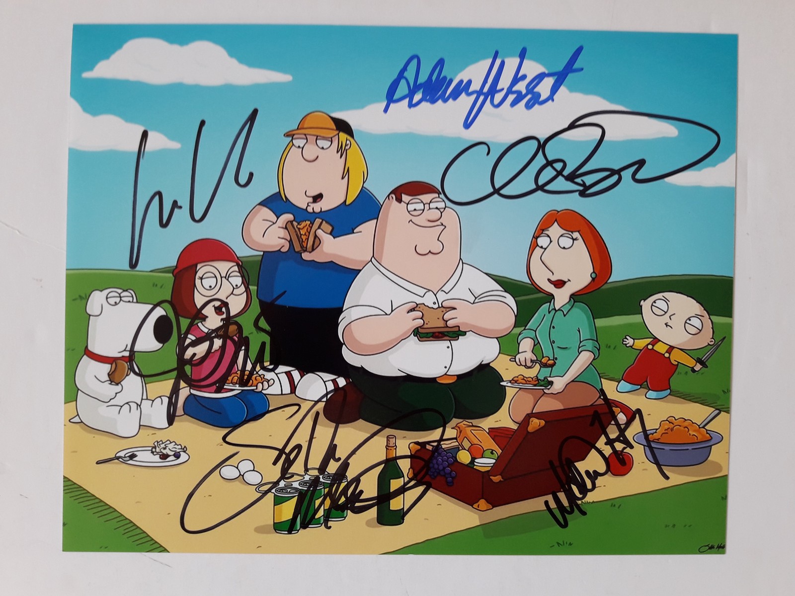 Seth MacFarlane Seth Green Mila Kunis Family Guy cast ...