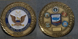 JCMO Joint Communication Security Mgmt Office quire rare challenge coin - $16.82