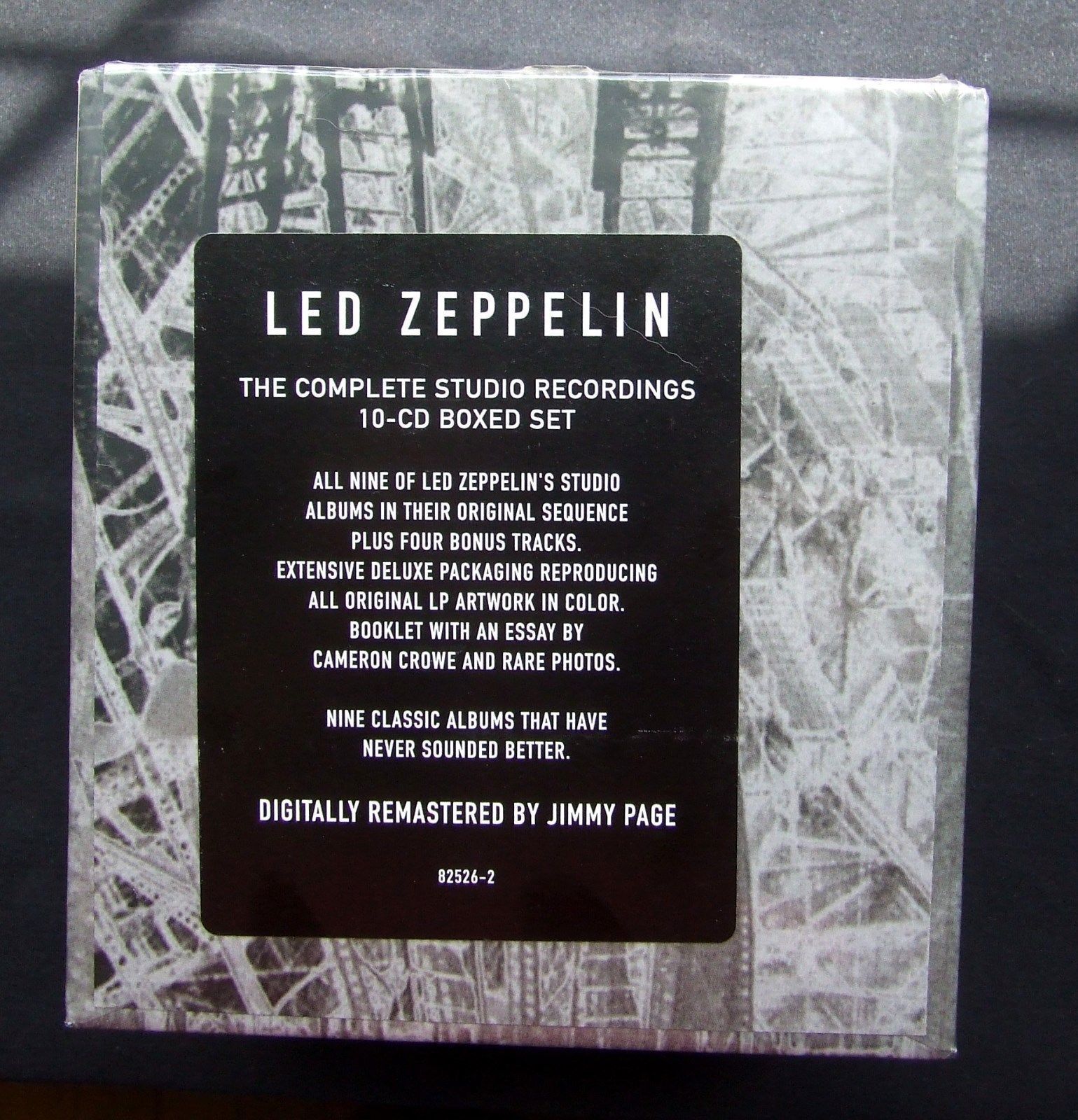 Led Zeppelin The Complete Studio Recordings NEW SEALED! 10 CD BOX