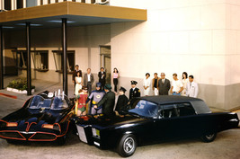 Batman classic Batmobile with Green Hornet Imperial Crown Sedan 18x24 Poster - $23.99
