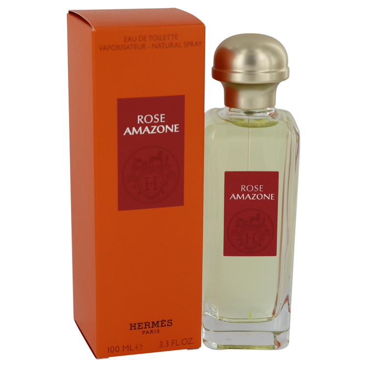 Primary image for Rose Amazone Perfume by Hermes Eau De Toilette Spray 3.3 oz Hard To Find!