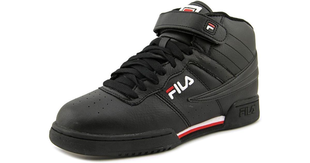 New Men's FILA F13 F-13 Mid Classic Strap HI-Top Basketball Shoes ...